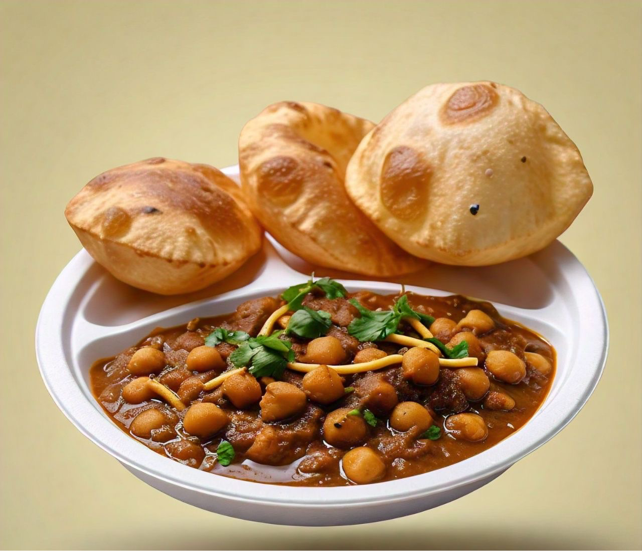 Chole Puri ( 2pcs)