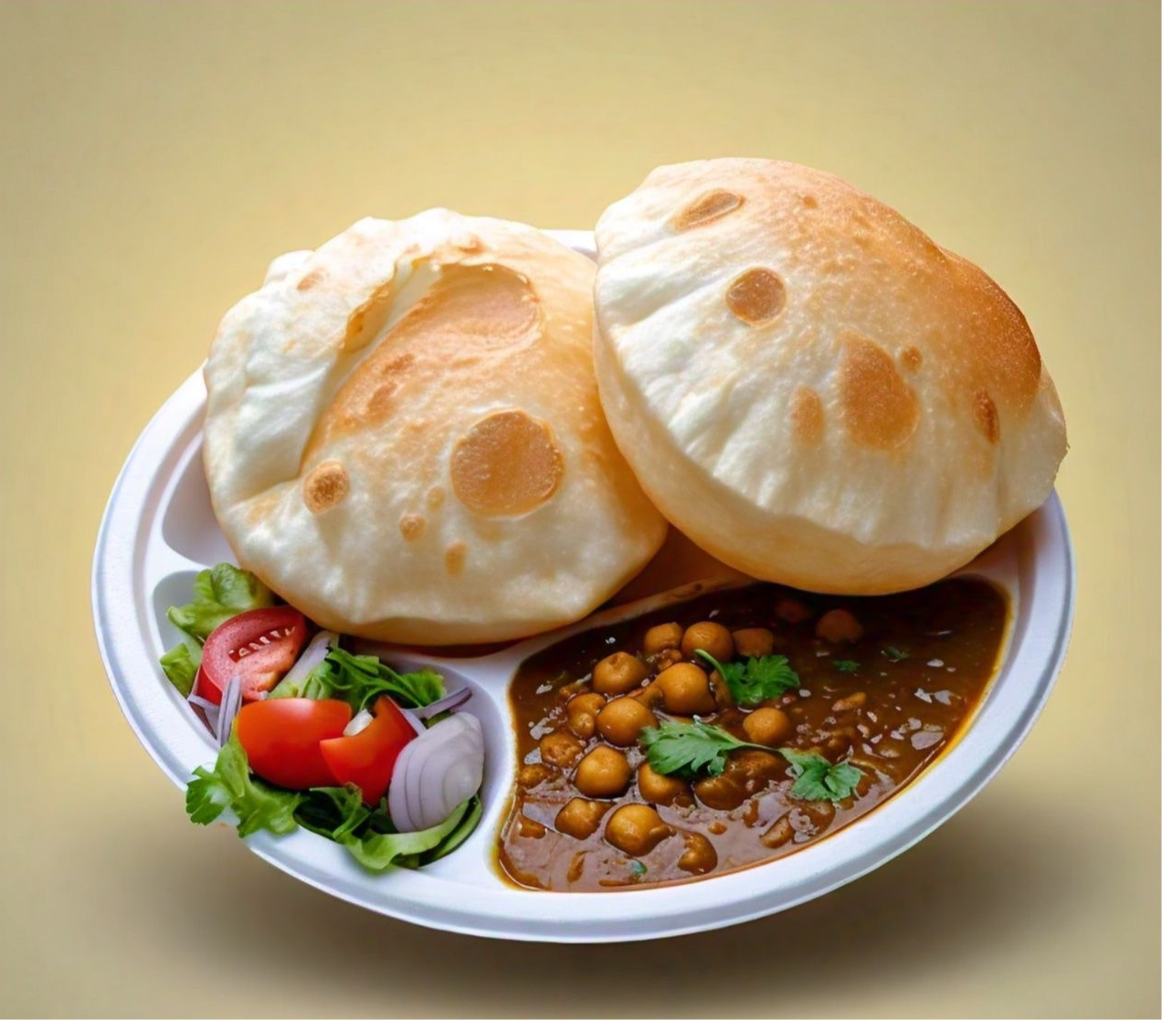 Chole Bhature ( 2pcs)