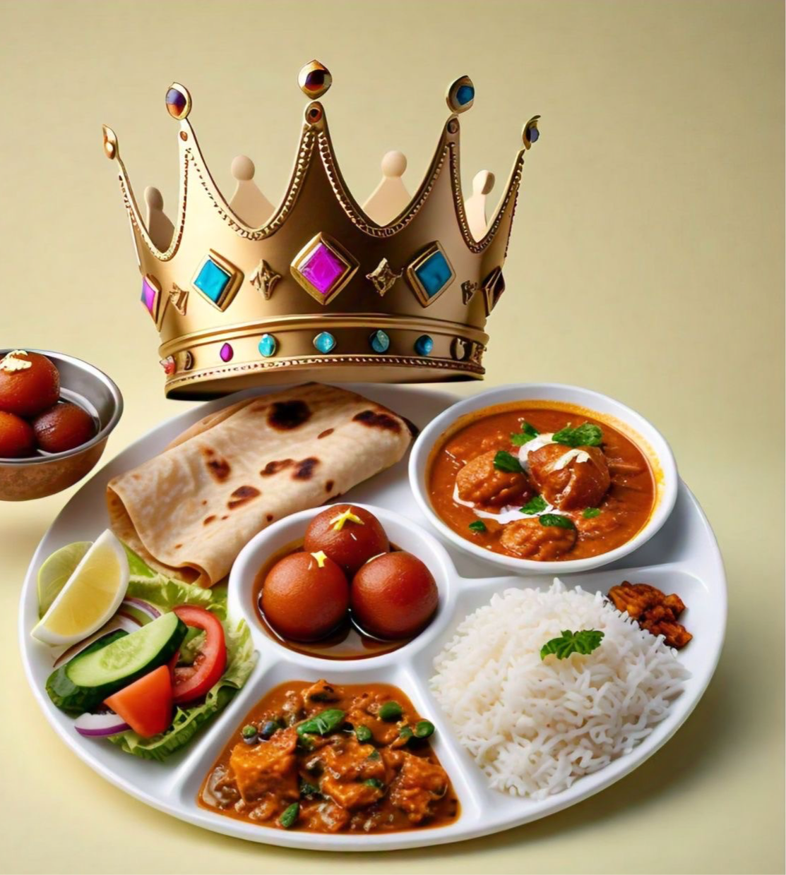 Maharani thali