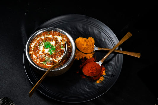 Daal makhni with rice